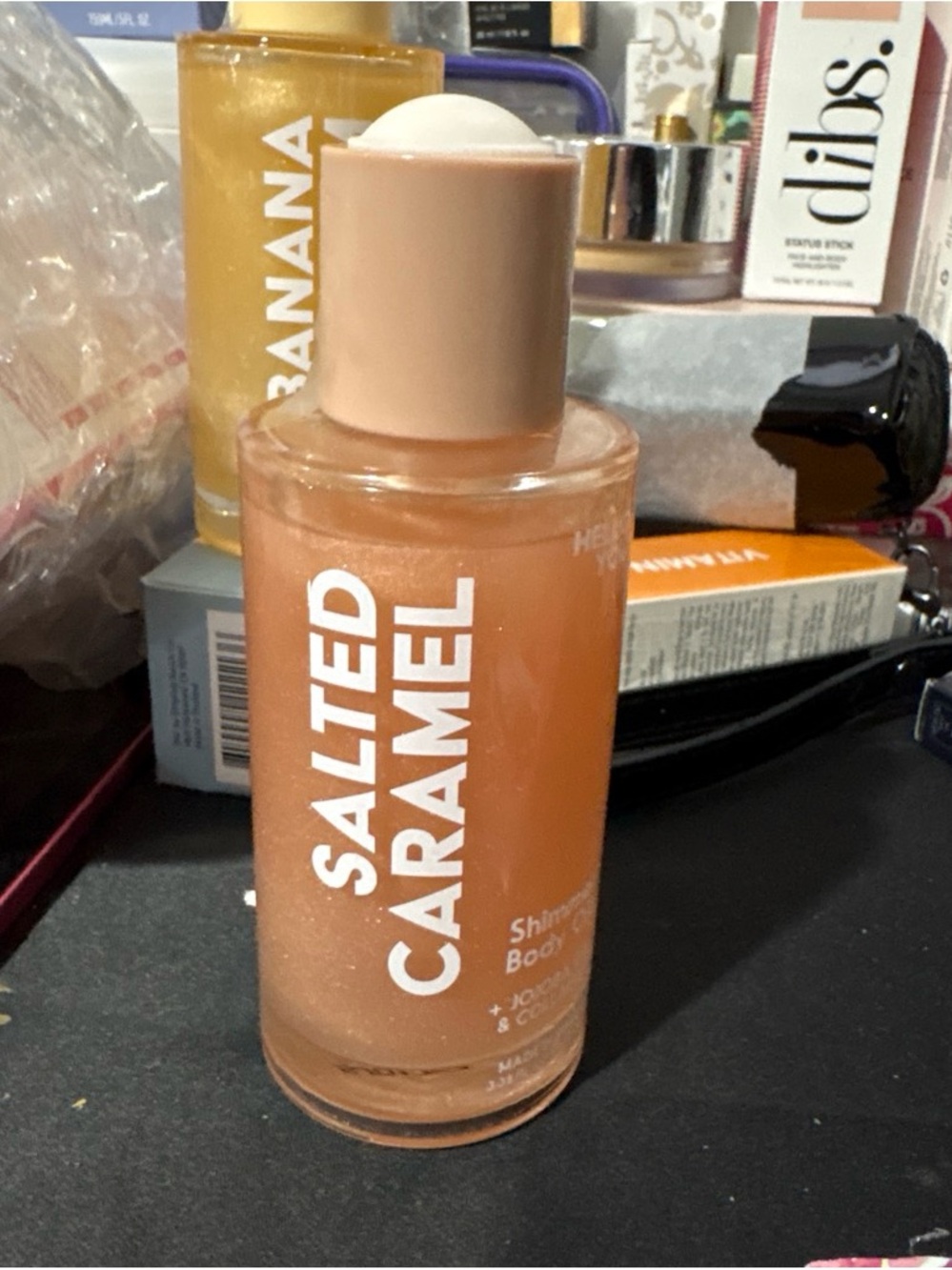 Caramel Shimmer Body Oil - Bronze Glow